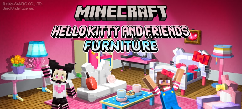 Minecraft_Bedrock_Hello Kitty_and_Friends_Furniture_Add_on_Minecraft Launcher_772x350.png