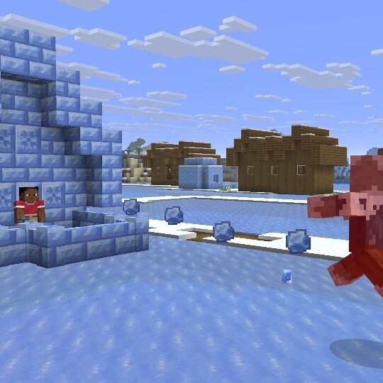 IJskoude bouwblokken en nieuw netwerkprotocol in Minecraft 26.4 Snapshot 5